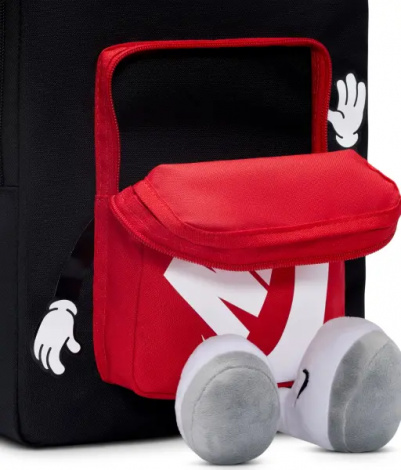 Рюкзак дитячий Nike BOXY чорно-червоний HM9973-010