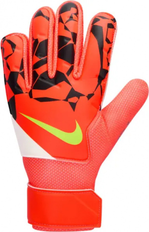 Вратарские перчатки подростковые Nike MATCH JR - HO24 оранжево-черно-салатовые HQ0258-830