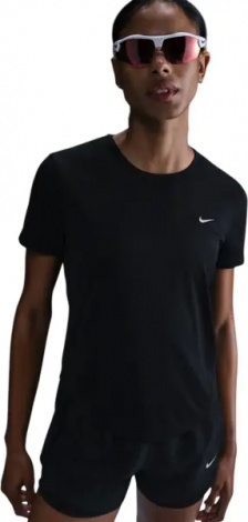 Футболка для бега женская Nike TEMPO DRI-FIT черная HQ0648-010