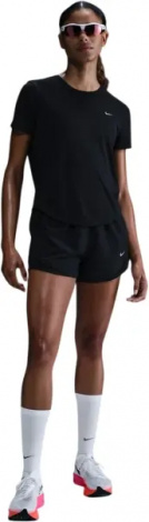 Футболка для бега женская Nike TEMPO DRI-FIT черная HQ0648-010