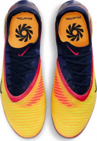 Бутсы Nike PHANTOM 6 LOW ELITE 'ERLING HAALAND' FG EH оранжево-красно-темно-синие HQ2332-800