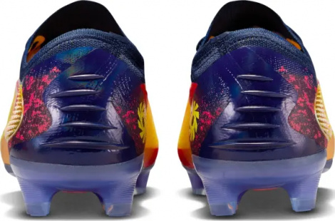 Бутсы Nike PHANTOM 6 LOW ELITE 'ERLING HAALAND' FG EH оранжево-красно-темно-синие HQ2332-800