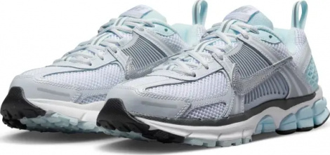 Кросівки підліткові Nike VOMERO 5 (GS) блакитно-біло-сірі HQ3255-043