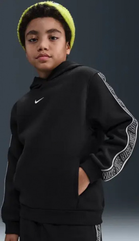 Худи подростковое Nike SPORTSWEAR CLUB FLEECE черное HQ9321-010