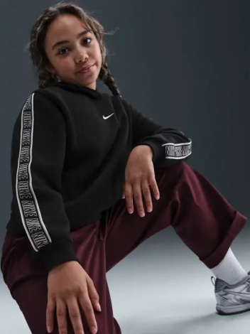 Худи подростковое Nike SPORTSWEAR CLUB FLEECE черное HQ9321-010