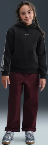 Худи подростковое Nike SPORTSWEAR CLUB FLEECE черное HQ9321-010