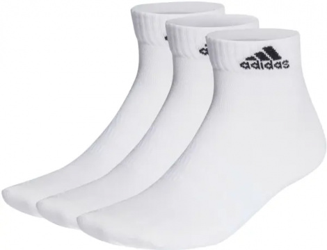 Шкарпетки Adidas THIN AND LIGHT ANKLE 3P білі (3 пари) HT3468