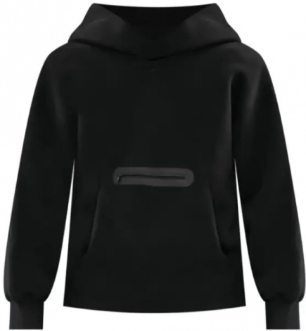Худі підліткове Nike SPORTSWEAR TECH FLEECE OVERSIZED чорне HV1198-010