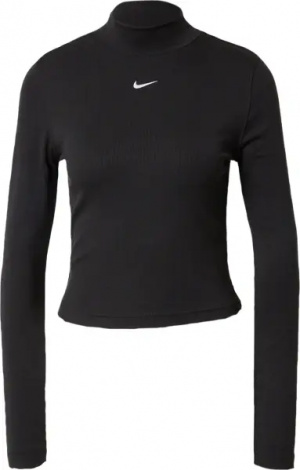 Лонгслив женский Nike SPORTSWEAR CHILL KNIT SLIM черный HV5027-011