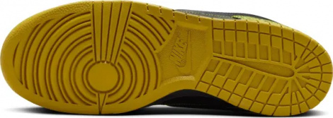 Кроссовки Nike DUNK LOW RETRO QS лаймово-оливково-черные HV6103-300