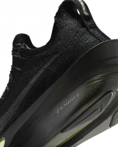 Кроссовки беговые Nike AIR ZOOM ALPHAFLY NEXT 3 черно-светло-оливковые HV6350-001