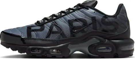 Кроссовки Nike PARIS SAINT-GERMAIN AIR MAX PLUS PREMIUM темно-серо-черные IB2253-001