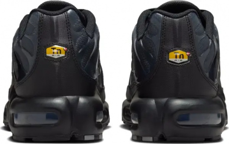 Кроссовки Nike PARIS SAINT-GERMAIN AIR MAX PLUS PREMIUM темно-серо-черные IB2253-001