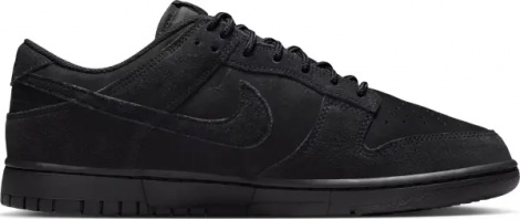 Кроссовки Nike DUNK LOW RETRO SE черные IB6651-001