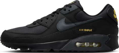 Кроссовки Nike AIR MAX 90 черно-желтые IB7680-001