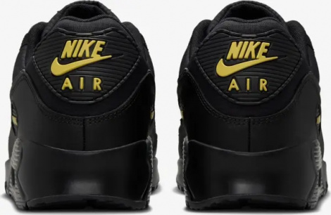 Кроссовки Nike AIR MAX 90 черно-желтые IB7680-001