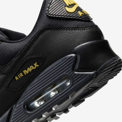 Кроссовки Nike AIR MAX 90 черно-желтые IB7680-001