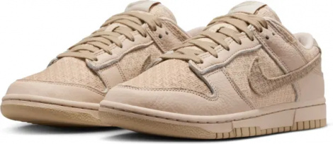 Кроссовки женские Nike DUNK LOW светло-коричневые IB7947-126