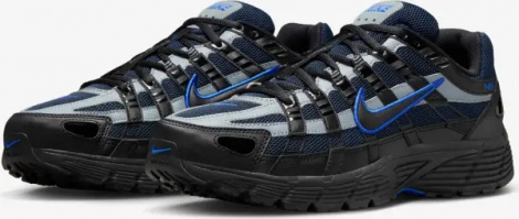 Кросівки Nike P-6000 TECH чорно-синьо-сірі IF6199-002
