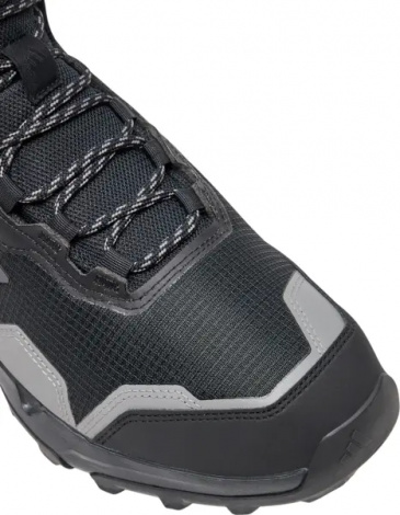 Кроссовки для хайкинга Adidas EASTRAIL 2.0 MID RAIN.RDY HIKING черно-серо-оранжевые IG8858