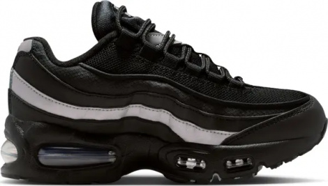Кросівки підліткові Nike AIR MAX 95 (GS) чорно-срібні II4130-013
