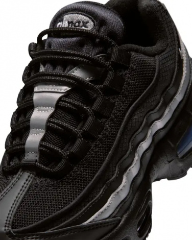 Кросівки підліткові Nike AIR MAX 95 (GS) чорно-срібні II4130-013