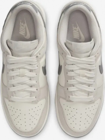 Кроссовки женские Nike DUNK LOW светло-серо-серебряные II7651-133