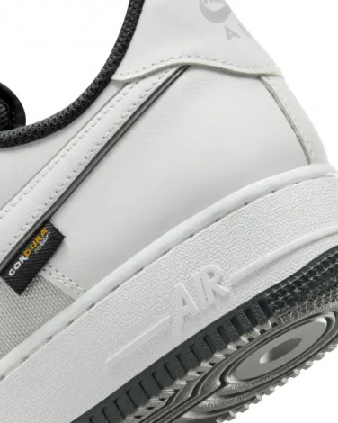 Кроссовки Nike AIR FORCE 1 '07 LV8 бело-темно-серые IM6001-121