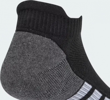 Носки Adidas PERFORMANCE CLIMACOOL CUSHIONED LOW SOCKS 3P черно-серые (3 пары) JC6413