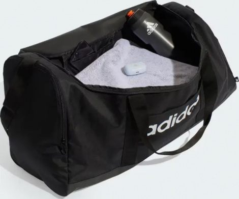 Сумка спортивна Adidas LINEAR DUFFEL LARGE 65,5L чорна JE8344