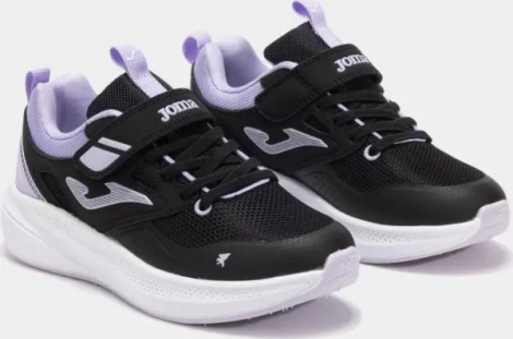 Кросівки бігові дитячі Joma FERRO чорно-бузкові JFERRW2501V