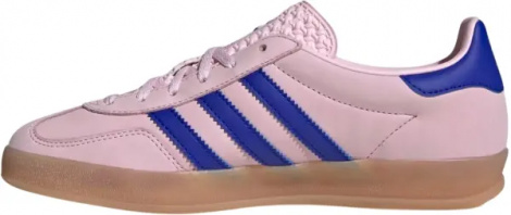 Кеди жіночі Adidas GAZELLE INDOOR світло-рожево-сині JI1371