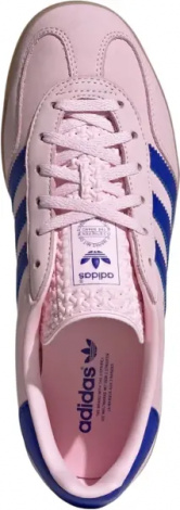 Кеди жіночі Adidas GAZELLE INDOOR світло-рожево-сині JI1371