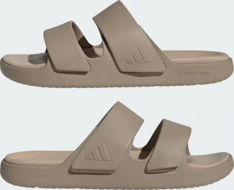 Шлепанцы Adidas ZNSORY коричневые JI1857