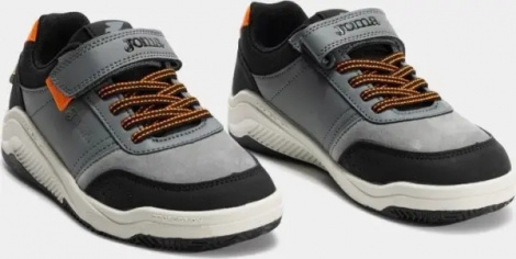 Кроссовки детские Joma JARAMA серо-черно-оранжевые JJARAW2501V
