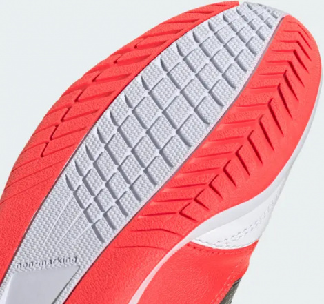 Футзалки (бампы) детские Adidas SUPER SALA III J бело-кораллово-салатовые JP5435