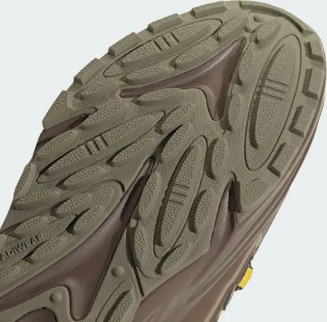 Кросівки Adidas OZWAVE SURGE коричнево-світло-коричнево-жовті JQ5982