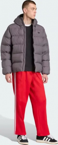 Куртка Adidas TONAL HOODED серая JX4122