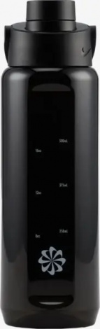 Бутылка для воды Nike TR RENEW RECHARGE CHUG BOTTLE 24 OZ 709 мл черная N.100.9669.093.24