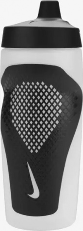 Бутылка для воды Nike REFUEL BOTTLE GRIP 18 OZ 532 мл белая N.100.9955.173.18