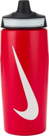 Бутылка для воды Nike REFUEL BOTTLE GRIP 18 OZ 532 мл красная N.100.9955.636.18