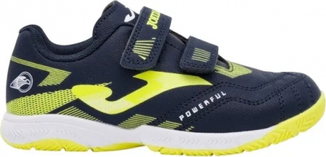 Футзалки (бампы) детские Joma POWERFUL темно-сине-желтые POJW2503INV