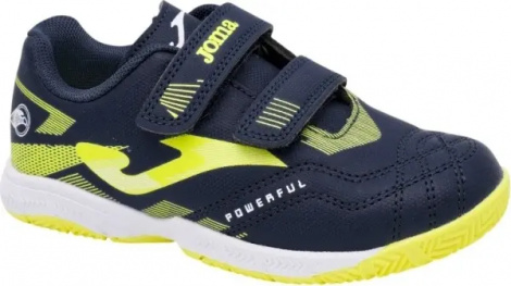 Футзалки (бампы) детские Joma POWERFUL темно-сине-желтые POJW2503INV