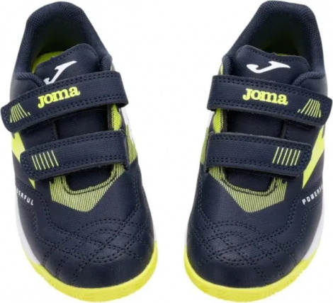 Футзалки (бампы) детские Joma POWERFUL темно-сине-желтые POJW2503INV