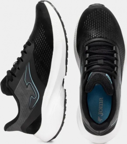 Кроссовки беговые женские Joma RODIO черно-голубые RRODLW2501
