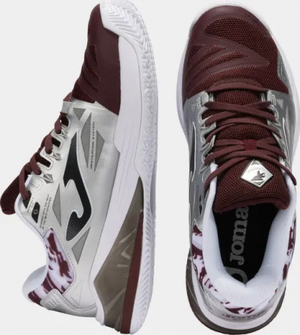 Кроссовки теннисные Joma SPIN серебряно-коричневые TSPINW2512OM