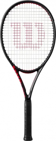 Ракетка для тенісу Wilson CLASH 100 V3 чорно-червона WR172811