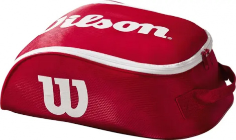 Сумка для взуття Wilson TOUR SHOE BAG IV червоно-біла WRZ847887