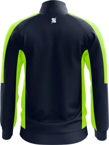 Реглан Zeus FELPA TRAIN START BL/GF темно-сине-неоново-желтый Z01934