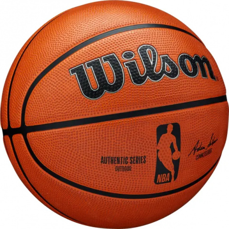 Баскетбольный мяч Wilson NBA AUTHENTIC OUTDOOR оранжевый